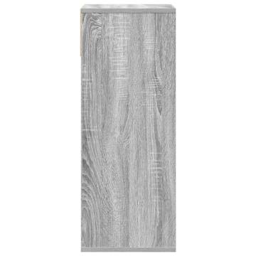 Book Cabinet Grey Sonoma - Stylish Engineered Wood Storage