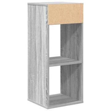 Book Cabinet Grey Sonoma - Stylish Engineered Wood Storage