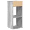 Book Cabinet Grey Sonoma - Stylish Engineered Wood Storage