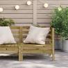 Garden Sofa Corner - Impregnated Pine Wood | HipoMarket