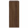 Stylish Brown Oak Book Cabinet - 66x31x80 cm | HipoMarket