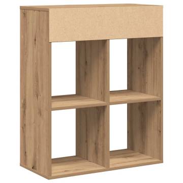 Artisan Oak Book Cabinet - Stylish & Durable Storage Solution