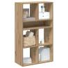  Book Cabinet Artisan Oak 66x31x112 cm Engineered Wood Colour artisan oak Size 66 x 31 x 112 cm Quantity in Package 1 