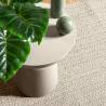 Rug ZIZUR Cream 200x200 cm - Stylish Jute Look for Indoor & Outdoor