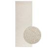  Rug ZIZUR Cream 80x200 cm Jute Look Indoor and Outdoor Colour cream Size 80 x 200 cm Pattern round 