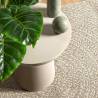 Rug ZIZUR Cream 80x200 cm - Jute Look for Indoor/Outdoor Use