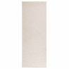 Rug ZIZUR Cream 80x200 cm - Jute Look for Indoor/Outdoor Use