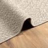 Rug ZIZUR Cream 80x200 cm - Jute Look for Indoor/Outdoor Use