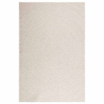 Rug ZIZUR Cream 140x200 cm - Stylish Indoor & Outdoor Rug