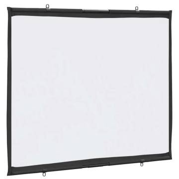 50 Inch 4:3 Wall-Hanging Projection Screen for Home & Office