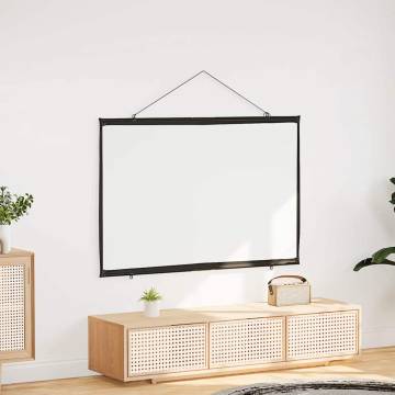 Projection Screen Wall-Hanging 60 Inch 16:9 for Home & Office