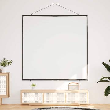 81 Inch Wall-Hanging Projection Screen - Ideal for Any Setup