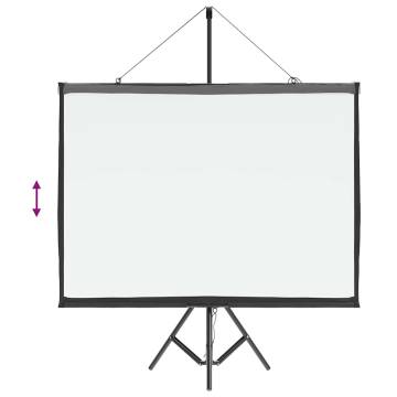 60 Inch Tripod Projection Screen - Perfect for Any Occasion