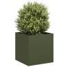  Planter Olive Green 40x40x40 cm Cold-rolled Steel Colour steel/green Size 40 x 40 x 40 cm Quantity in Package 1 