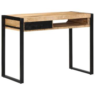 Solid Mango Wood Desk 100x50cm - Stylish & Durable