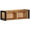 Solid Mango Wood TV Cabinet - 80x30x25 cm | HipoMarket