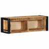 Solid Mango Wood TV Cabinet - 80x30x25 cm | HipoMarket