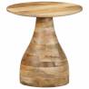  Side Table Ø40x40 cm Solid Wood Mango Colour natural Quantity in Package 1 