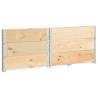 Raised Beds 3 pcs | Solid Pine Wood 100x100 cm - Hipo Market