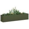  Planter Olive Green 200x40x40 cm Cold-rolled Steel Colour steel/green Size 200 x 40 x 40 cm Quantity in Package 1 