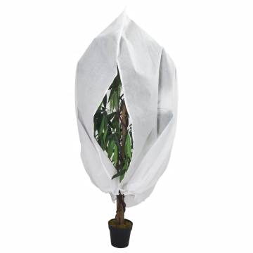 Durable Plant Fleece Covers with Zip - 10 pcs - 1.2x1.8 m