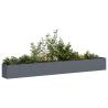 Stylish Anthracite Planter 360x40x40 cm - Cold-Rolled Steel