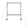 89-Inch Projection Screen with Stands - Perfect for Any Venue