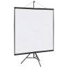  Projection Screen with Tripod 72 Inch 1:1 Size 72'' (1:1) 