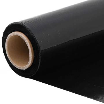 Stretch Film 2 pcs Black 50 cm x 150 m - Durable & Versatile