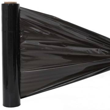 Stretch Film 2 pcs Black 50 cm x 150 m - Durable & Versatile