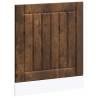 Lucca Smoked Oak Dishwasher Panel - Durable & Stylish