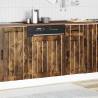 Lucca Smoked Oak Dishwasher Panel - Durable & Stylish