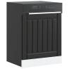  Dishwasher Panel Lucca Black Engineered Wood Colour black Quantity in Package 1 Model 1x dishwasher panel 60 cm Number of 