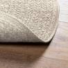 ZIZUR Cream Rug Ø 160 cm - Jute Look Indoor & Outdoor