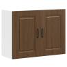  Kitchen Wall Cabinet Kalmar Brown Oak Engineered Wood Colour brown oak Quantity in Package 1 Model wall cabinet 80 cm Number of 