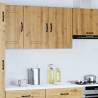 Kalmar Artisan Oak Kitchen Wall Cabinet - Storage Solution