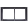 Stylish Anthracite Planter 80x40x40 cm - Cold-Rolled Steel