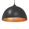  Pendant Lamps 2 pcs Height Adjustable E27 Black Ø 30 cm Metal Colour black Quantity in Package 1 Bulb Quantity 