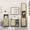 4 Piece Sonoma Oak Bathroom Furniture Set | Stylish & Durable