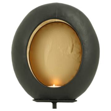 Lesli Living Oval Candle Holder Egg on Stand - Stylish Home Decor