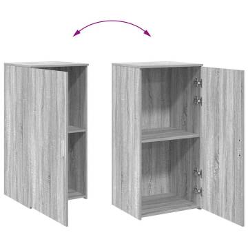 Storage Cabinet Grey Sonoma 50x45x103.5 cm - Hipomarket