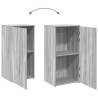 Storage Cabinet Grey Sonoma 50x45x103.5 cm - Hipomarket