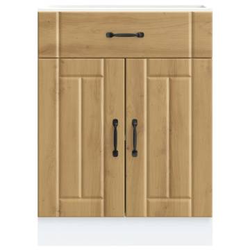 Kitchen Base Cabinet Lucca - Artisan Oak | HipoMarket UK