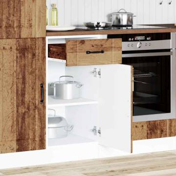 Kitchen Base Cabinet Lucca - Old Wood Engineered Design