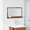 Bathroom Mirror Cabinet - Old Wood 60x11x37 cm | HipoMarket