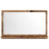 Bathroom Mirror Cabinet - Old Wood 60x11x37 cm | HipoMarket