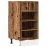 Old Wood Bottom Cabinet | 40x44.5x81.5 cm | Durable Storage