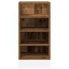 Old Wood Bottom Cabinet | 40x44.5x81.5 cm | Durable Storage