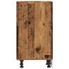 Old Wood Bottom Cabinet | 40x44.5x81.5 cm | Durable Storage