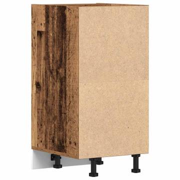 Old Wood Bottom Cabinet | 40x44.5x81.5 cm | Durable Storage